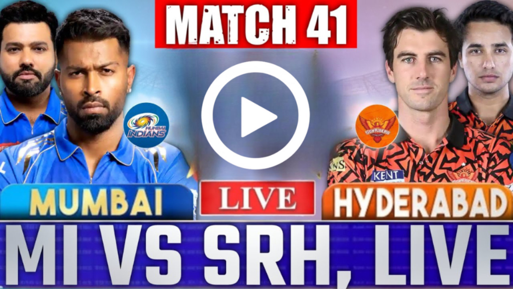 IPL Live Cricket Match Streaming App Download - MI vs SRH